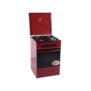 Cuisinière 4 feux Ferre dimension 50×50 Rouge