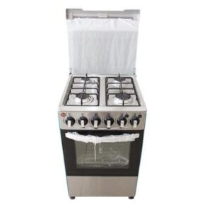 Cuisinière 4 feux Elbee dimension 50×50 inox allumage automatique