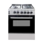 Cuisinière Hisense 5 Feux 90×60 À Gaz Gris Hfg90335rx