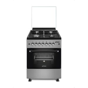 CUISINIERE ASTECH 4FEUX 60X60 INOX CK62MSFRM