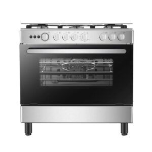 CUISINIERE HISENSE 5FEUX 90X60 A GAZ GRIS HFG90335RX