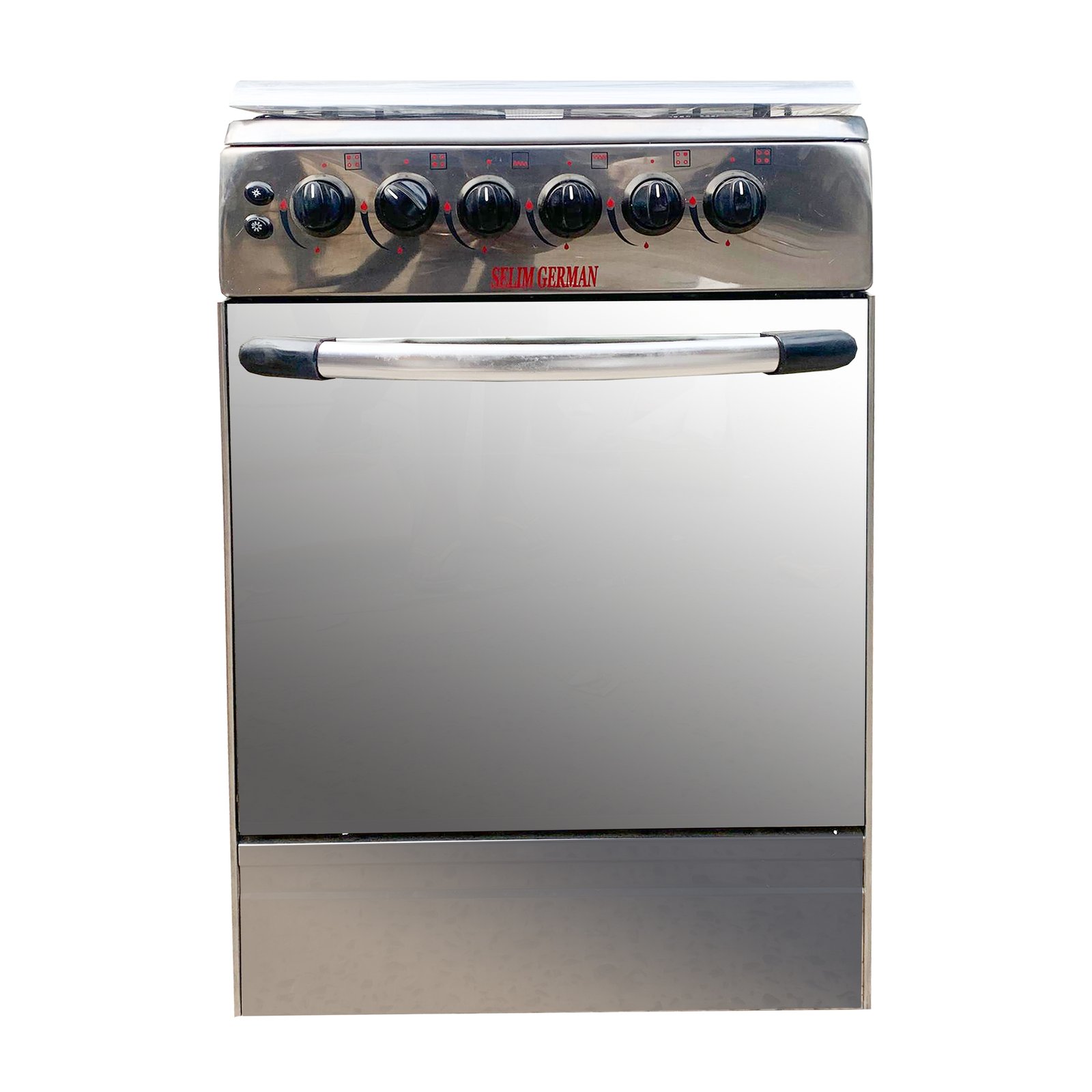 CUISINIERE SELIM GERMAA 4FEUX 60X60 A GAZ GRIS 2017/164