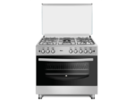 CUISINIERE FERRE 5FEUX 90X60 A GAZ GRIS F9P50G2DI