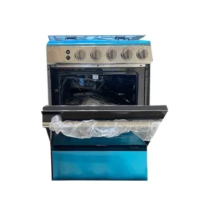 Cuisinière 4 feux Midea dimension 60×60 inox