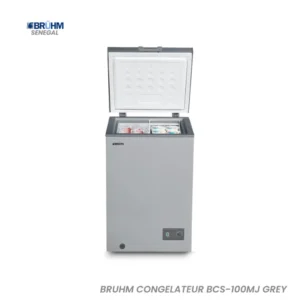 Congélateur BRUHM BCS-100MJ – Gris capacité 100 L Brut