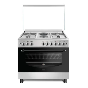 Cuisinière ASTECH 90X60 6 Feu 4F gaz 2F Electrique