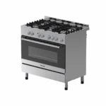 Cuisinière Hisense 5 feux 90X60 A gaz Silver