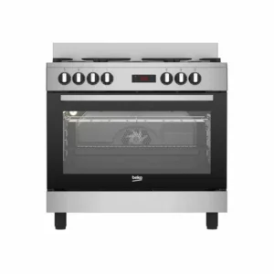 Cuisinière BEKO 5 Feux 90×60 Inox A Gaz Inox GM15325DX