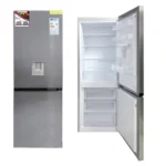 Réfrigérateur Combiné Roch 360L avec Fontaine à Eau – 360DB-B Gris – Classe Énergétique A+
