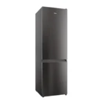 Réfrigérateur Haier Combiné 3 Tiroirs – 350 Litres – HRF390BS – Noir Gris