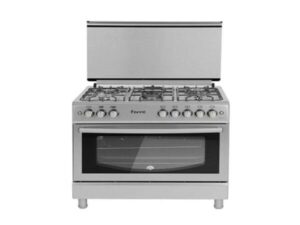 Cuisinière Ferre 5 feux dimension 90×60 inox