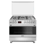 Cuisinière Astech dimension 90×60 5 Feux Full Option Ventilo + Ecran CK96MS
